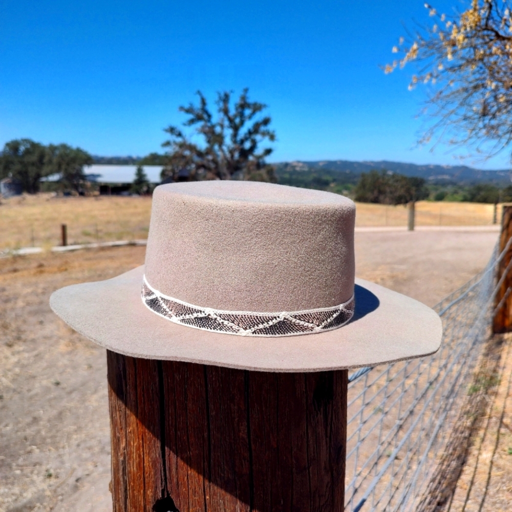 Olive and Pique Felt Hat